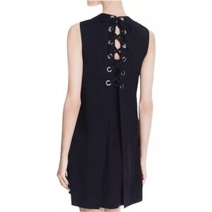 Theory Keshelle Black Shift Dress